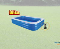 🌞💦 Piscina Inflável Retangular 540 Litros com Bomba – Oferta Imperdível